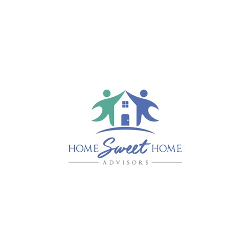 Elderly logo with the title 'help elderly people find a home'