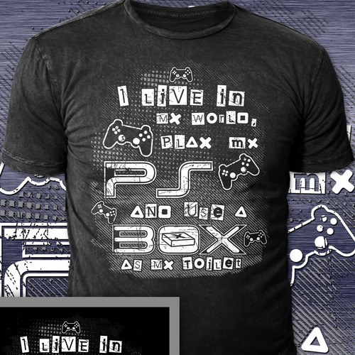 Gaming T-shirt Designs - Gaming T-shirt Ideas in 2023 | 99designs