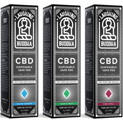Laughing Buddha Vape Pen Packaging Design