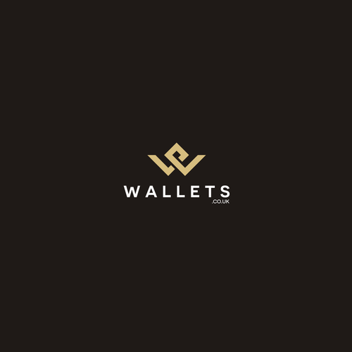 Wallet design with the title 'Wallets logo design'