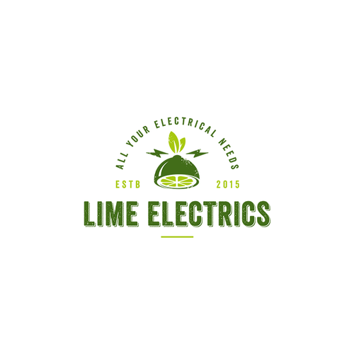 Lime design with the title 'Logo for Lime Electrics'