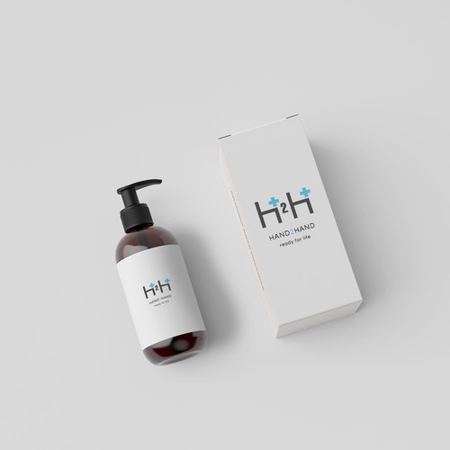 Sanitary logo with the title 'Hand sanitizer'