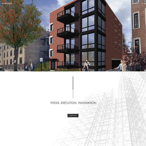 House design with the title 'Centeridge'