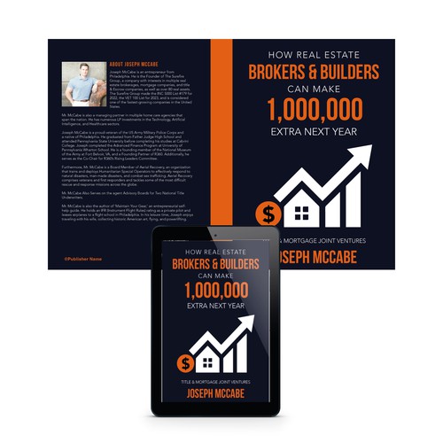 Kindle book cover with the title 'E-book & Printed Book Design'