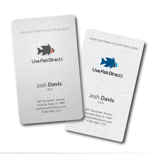 Pet shop design with the title 'Help LiveFishDirect.com with a new logo'