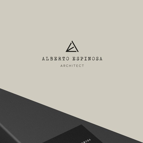 Architecture logo with the title 'Alberto Espinosa'