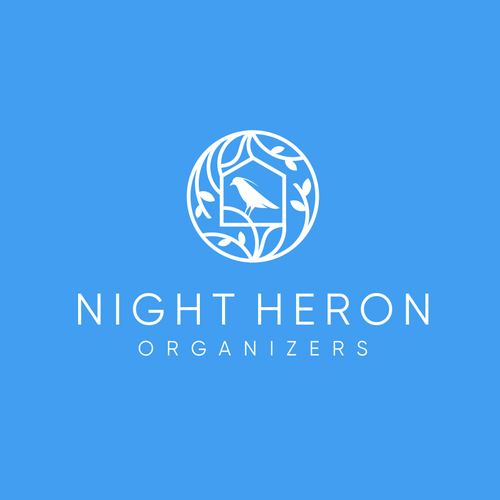 House brand with the title 'Night Heron Organizers'