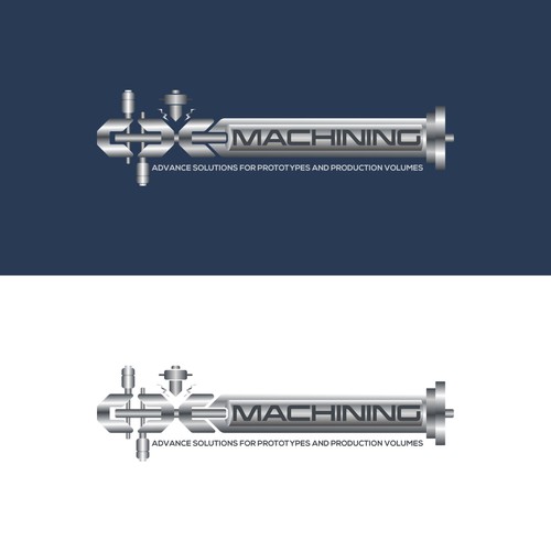 Masculine brand with the title 'DPCMachining'