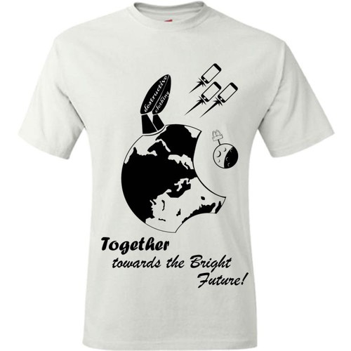 Earth t-shirt with the title 'Destructive Clothing'