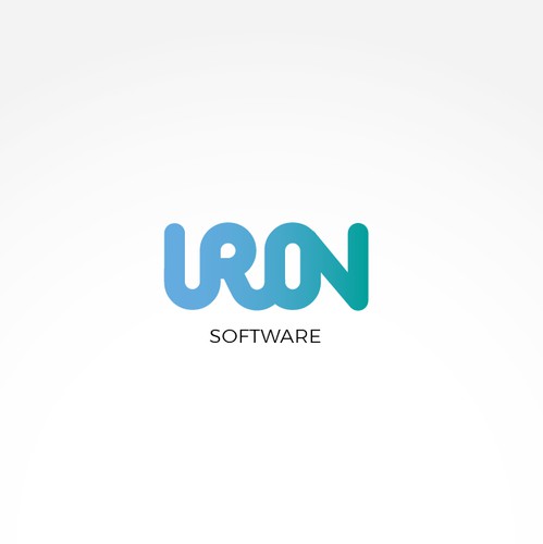 Solid logo with the title 'logo concept for software house'