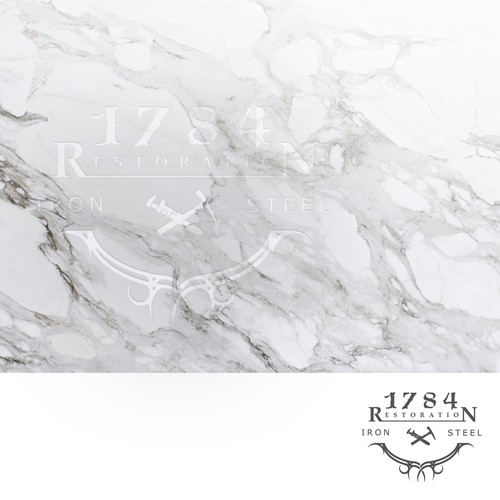 Iron design with the title '1794 Restoration'