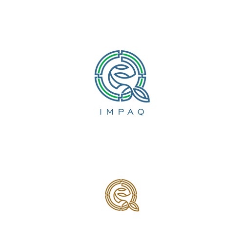 Outline logo with the title 'IMPAQ'