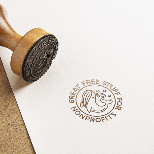 Whale design with the title 'Great free stuff'