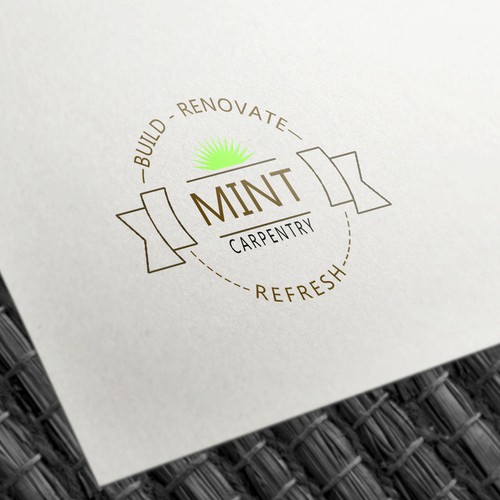 Charcoal logo with the title 'mint'