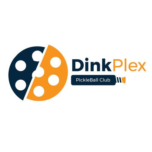 Pickleball  logo with the title 'DinkPlex'