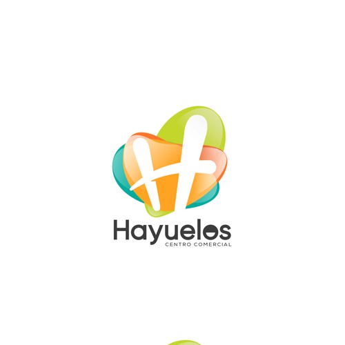3D logo with the title 'Hayuelos Centro Comercial'