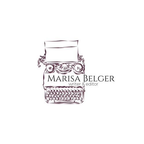 Writer logo with the title 'Logo for write & editor'