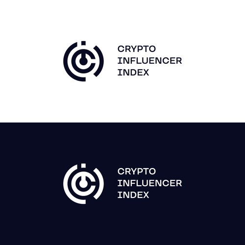 Bitcoin logo with the title 'Logo for Crypto Influencer Index'