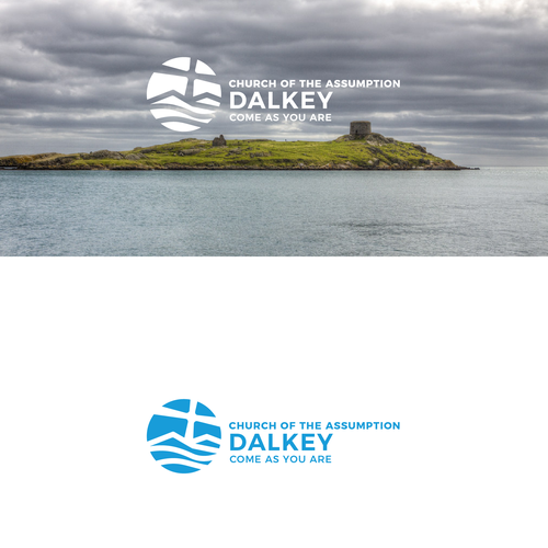 Cross design with the title 'Church logo'