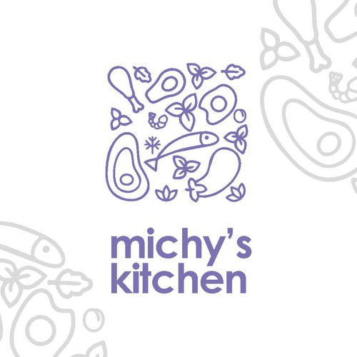 Keto logo with the title 'michy's kitchen'