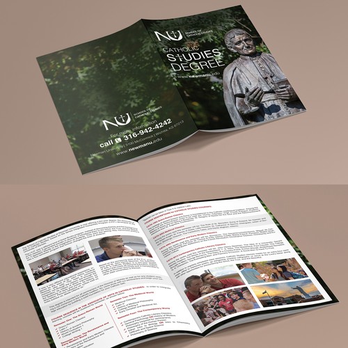 Print design with the title 'Brochure Design'