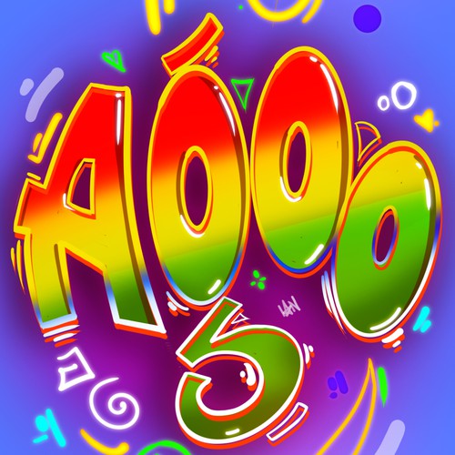 Graffiti artwork with the title 'Agoo'