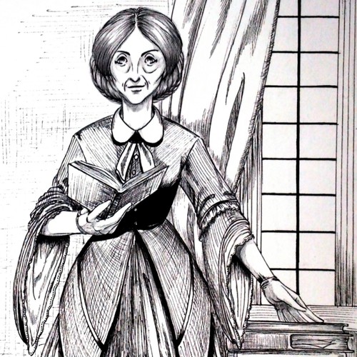 Storybook artwork with the title 'Character design for a childrens book'