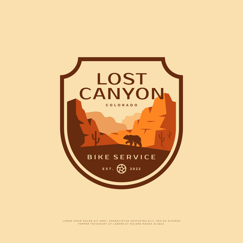 Canyon logo with the title 'Canyon logo'