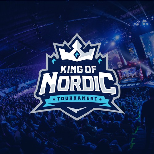 Esports logo with the title 'King Of Nordic - Esport Tournament'