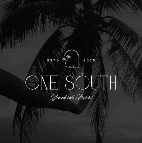 Resort logo with the title 'Sophisticated Beach Resort Concept for Villas in Belize'