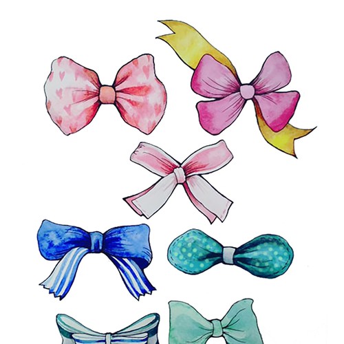 Bow design with the title 'Shmonster'