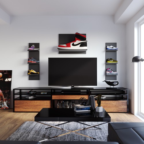 Shoe design with the title 'Jordan 1 '