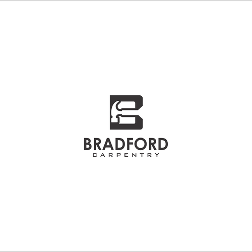 Carpentry design with the title 'Bradford Carpentry'