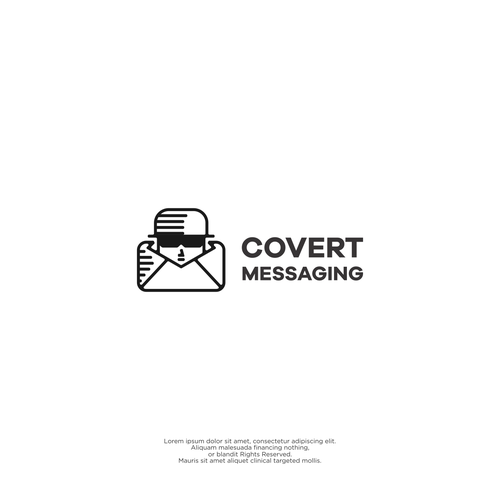Massage logo with the title 'Covert Messaging'