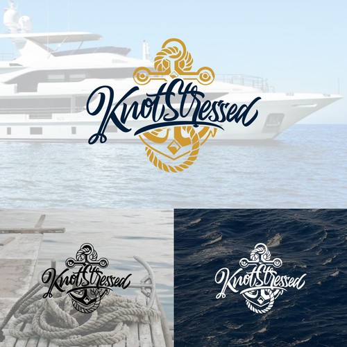 Anchor logo with the title 'Knot Stressed'
