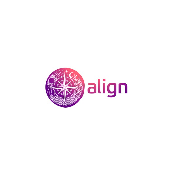 标题为“align”的天气标志