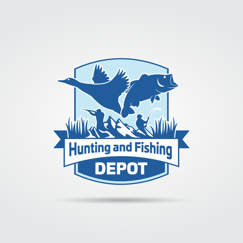 Depot logo with the title 'Hunting and Fishing Depot'