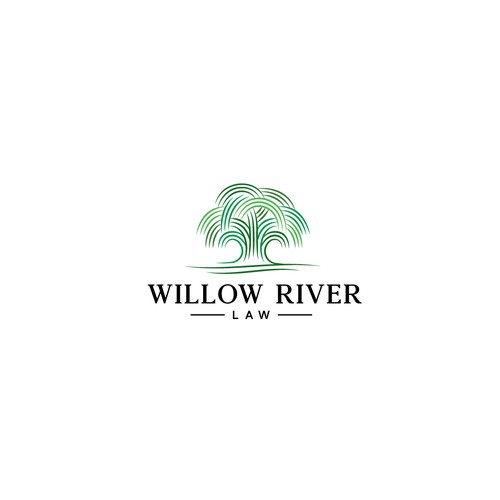 Willow design with the title 'Willow River'