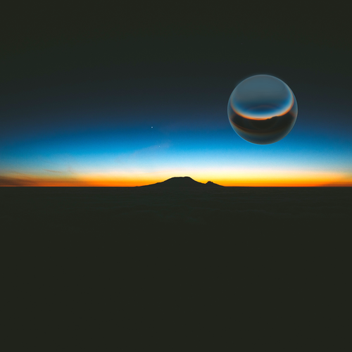 Wallpaper design with the title 'Background for Netrunner 17 - Horizon'