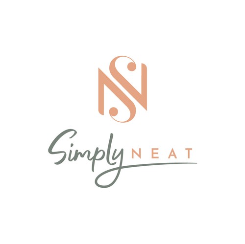 Pictogram design with the title 'Simply Neat'