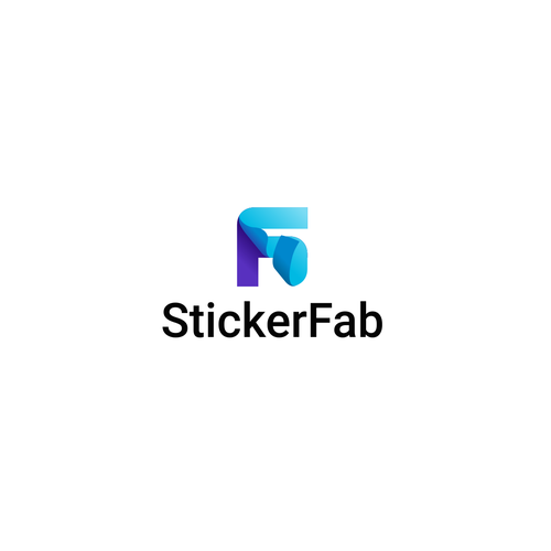 Sticker logo with the title 'playful and colorful'