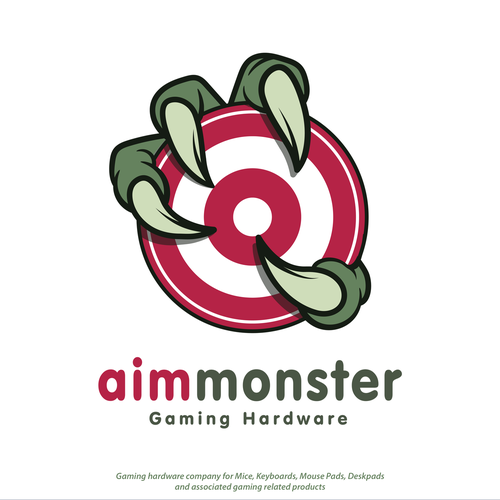 Target logo with the title 'Gaming Equipment Logo'