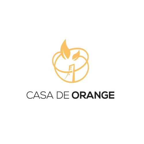 Orange logo with the title 'Casa De Orange'