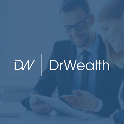 Finance design with the title 'Logo for DrWealth'