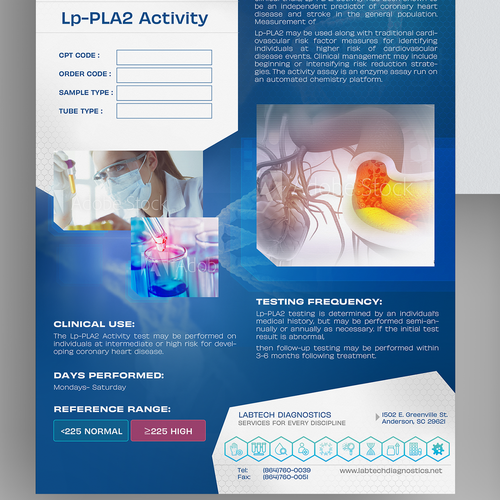 Biology design with the title 'Biological Test'