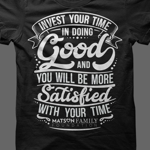 Typographic T Shirt Designs The Best Typographic T Shirt Images 99designs