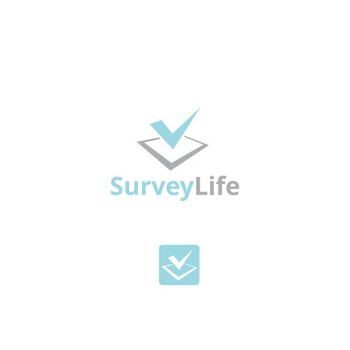 Check mark logo with the title 'Survey Logo'