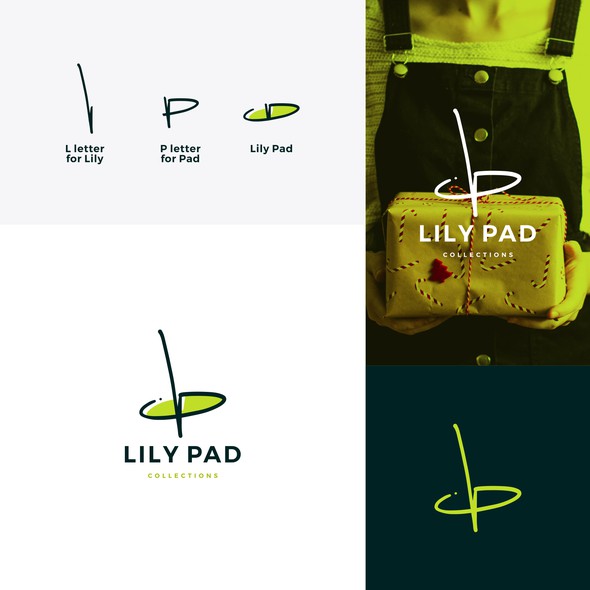 Pad design with the title 'lily pad collection'