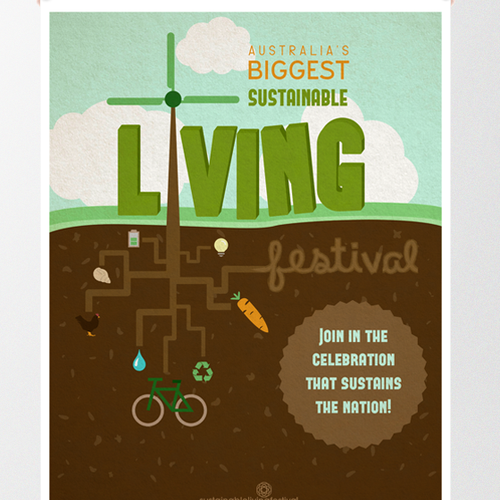 Living design with the title 'Poster'