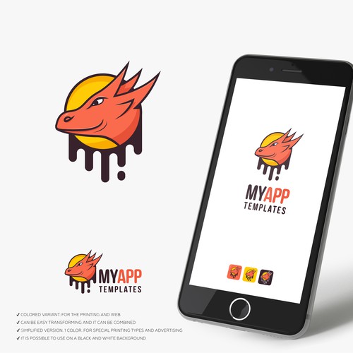 Imagine logo with the title 'Red Dragon Concept'